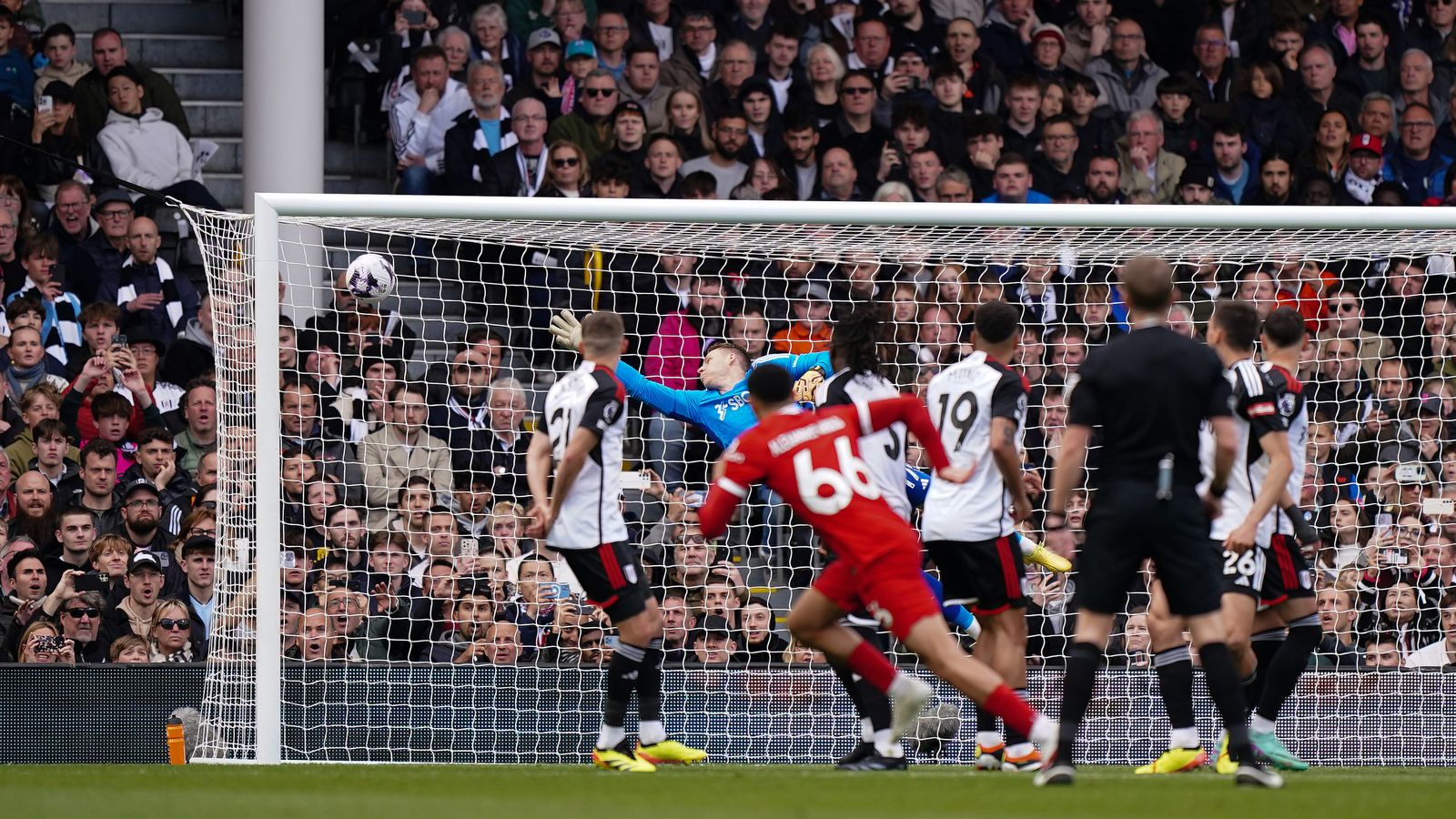 Fulham 1-3 Liverpool: Diogo Jota back with a bang as Reds keep up with Arsenal in Premier League title race